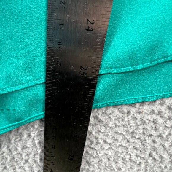 Worthington Womens Top‎ Medium Green Sleeveless Embellished Pullover Shirt - Picture 7 of 7